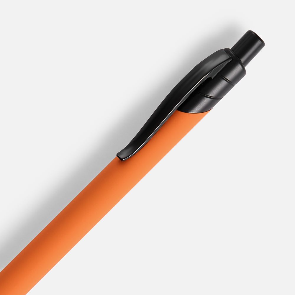 Ручка шариковая Undertone Black Soft Touch, оранжевая / Миниатюра WWW (1000)