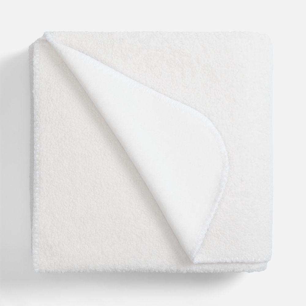 Плед Oblako, белый / Миниатюра WWW (1000)