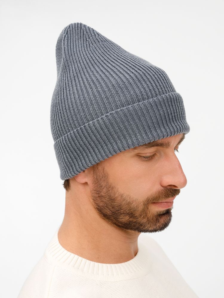 Шапка Nobilis Mono, серая (стальная) / Миниатюра WWW (1000)