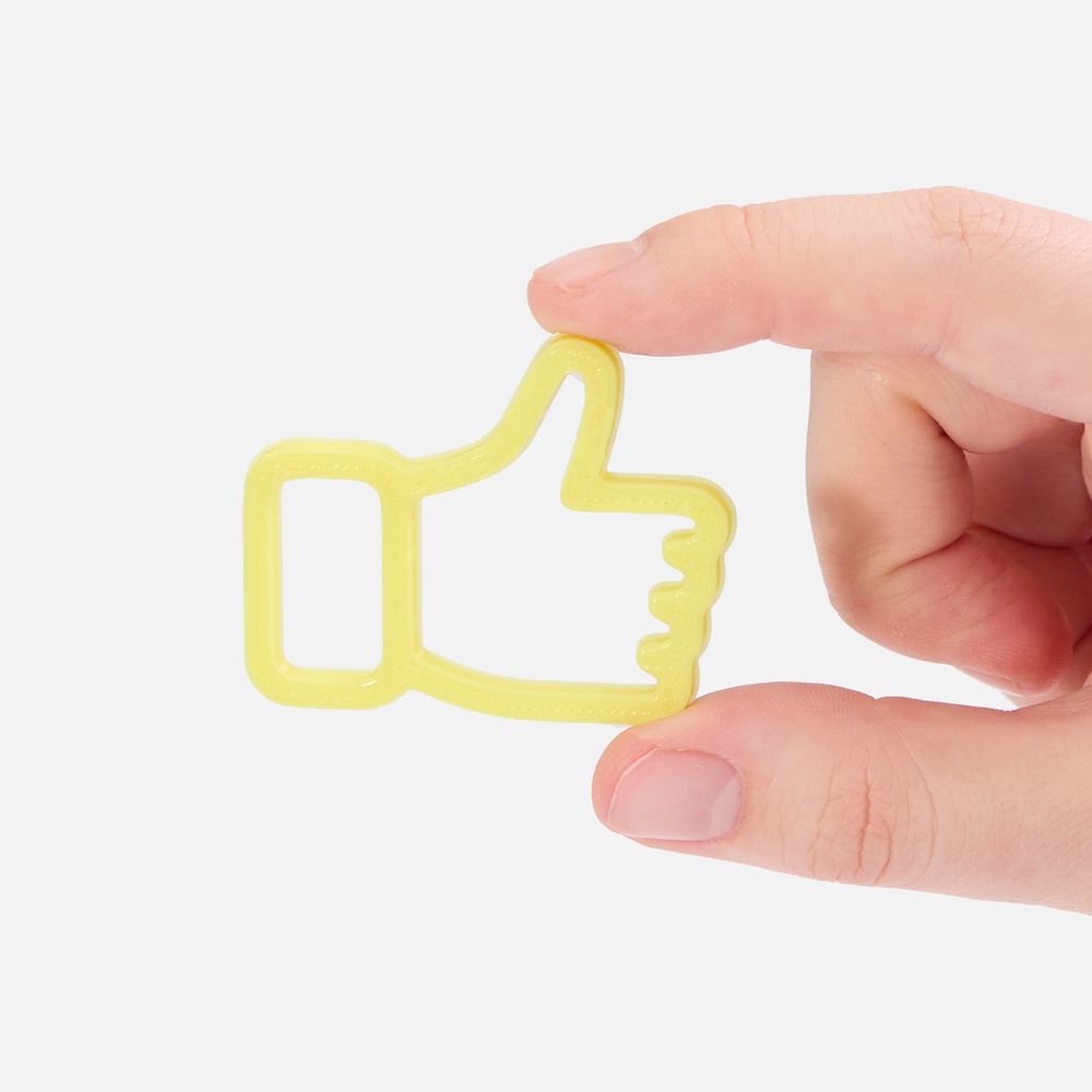 Подвеска Contour, 3D-печать на заказ, лайк / Миниатюра WWW (1000)