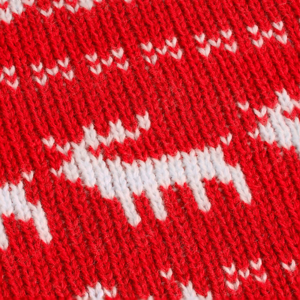 Плед Holidale, красный с молочным / Миниатюра WWW (1000)