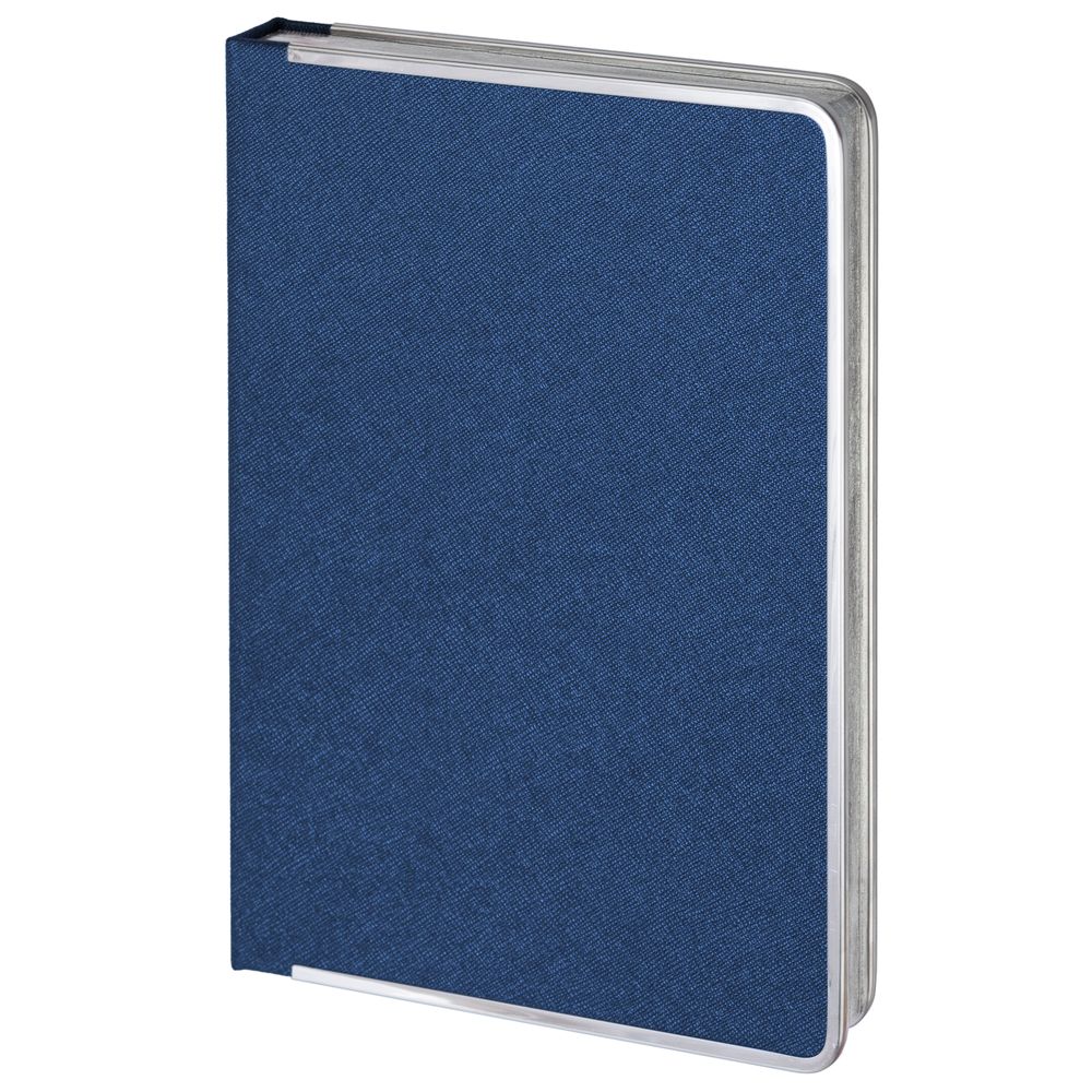 Ежедневник Frame Metal, недатированный, синий / Миниатюра WWW (1000)