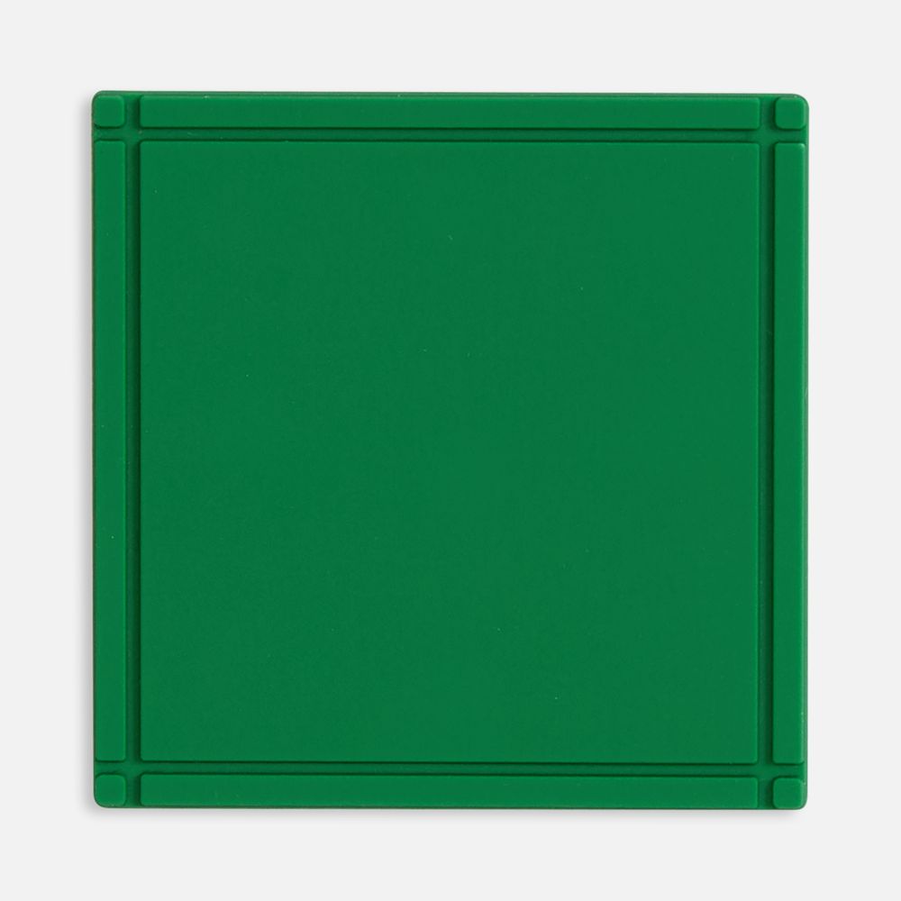 Лейбл из ПВХ Dzeta, L, зеленый / Миниатюра WWW (1000)