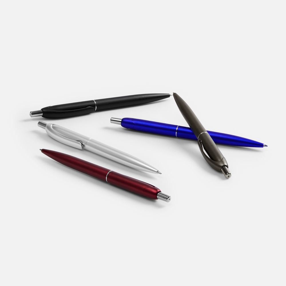 Ручка шариковая Bright Spark, золотистая / Миниатюра WWW (1000)