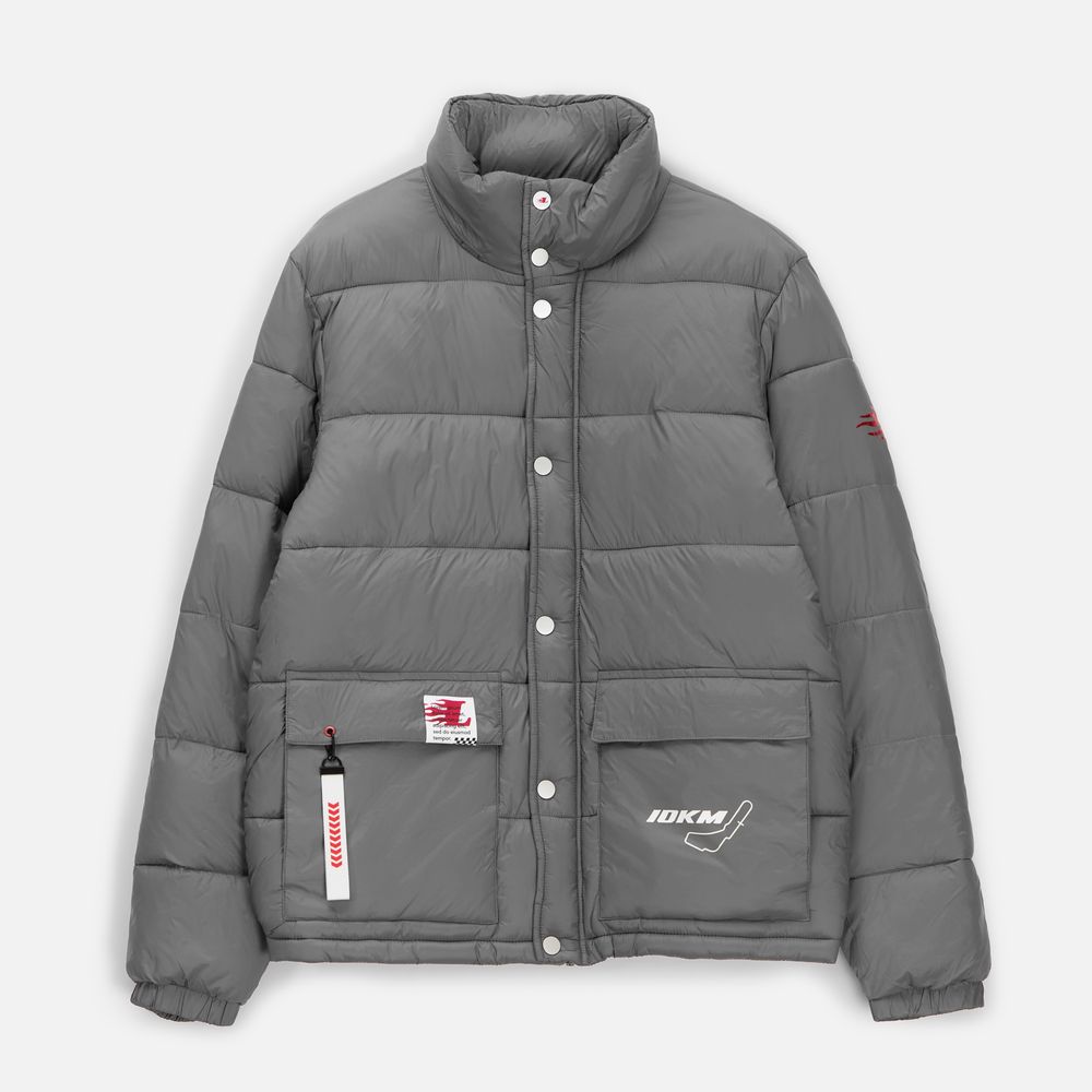 Куртка Ben Mac, серая / Миниатюра нанесения (1000)