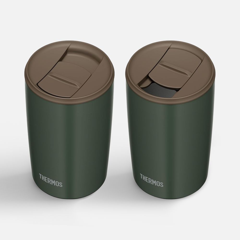 Термокружка JDP 400, хаки / Миниатюра WWW (1000)