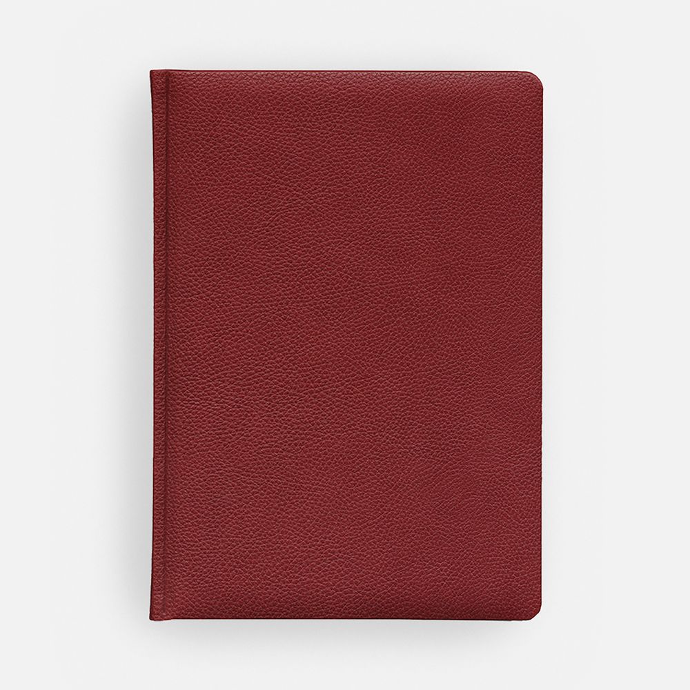 Ежедневник Sagrin, недатированный, красный / Миниатюра WWW (1000)