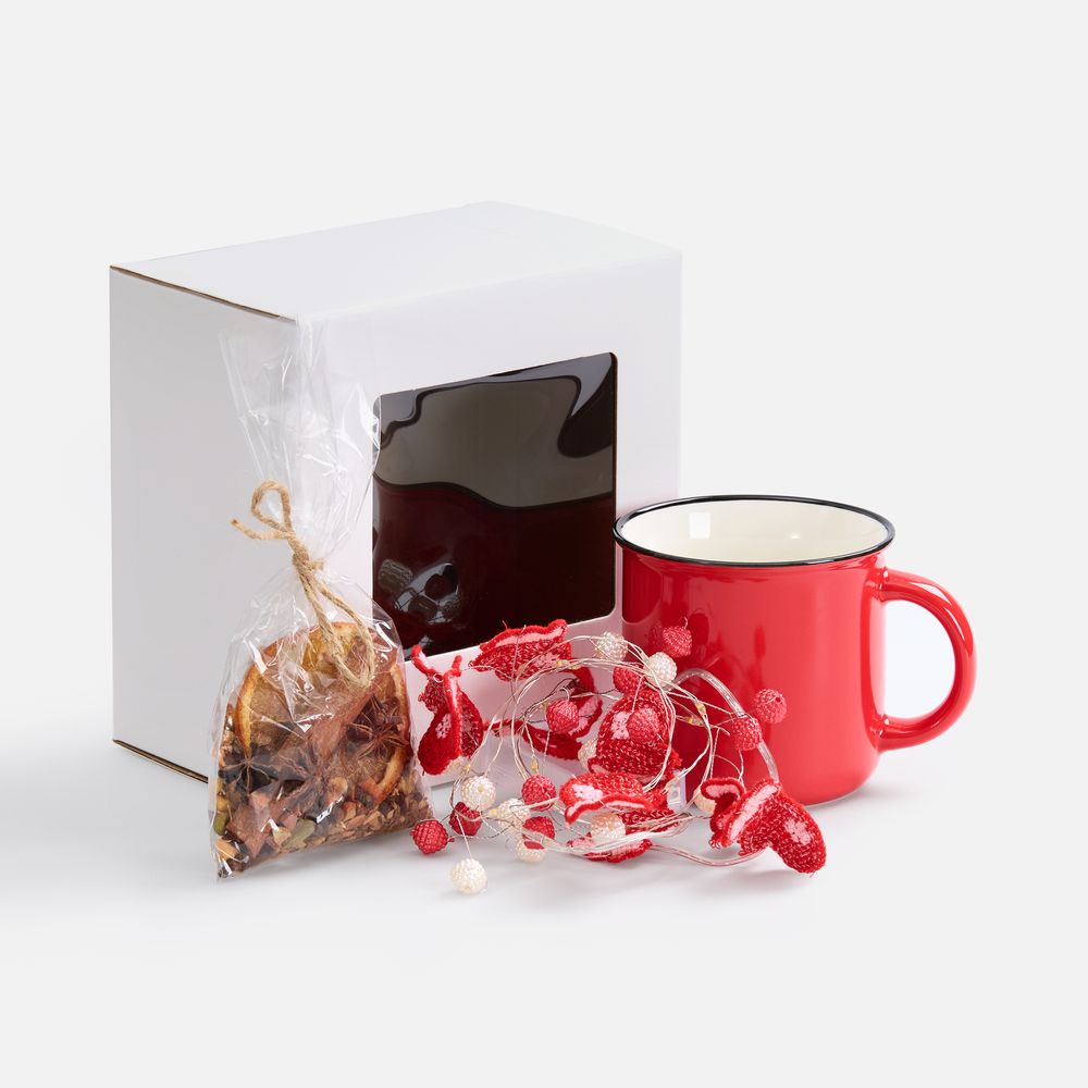 Набор Warm Holly, красный / Миниатюра WWW (1000)