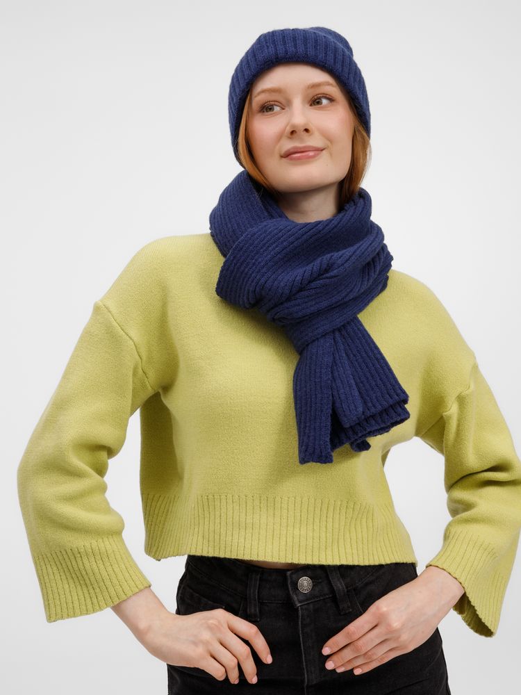 Шарф Laconi, синий / Миниатюра WWW (1000)