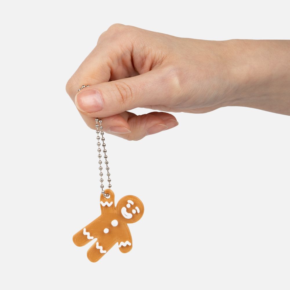 Мини-подвеска «Пряник», человечек / Миниатюра WWW (1000)