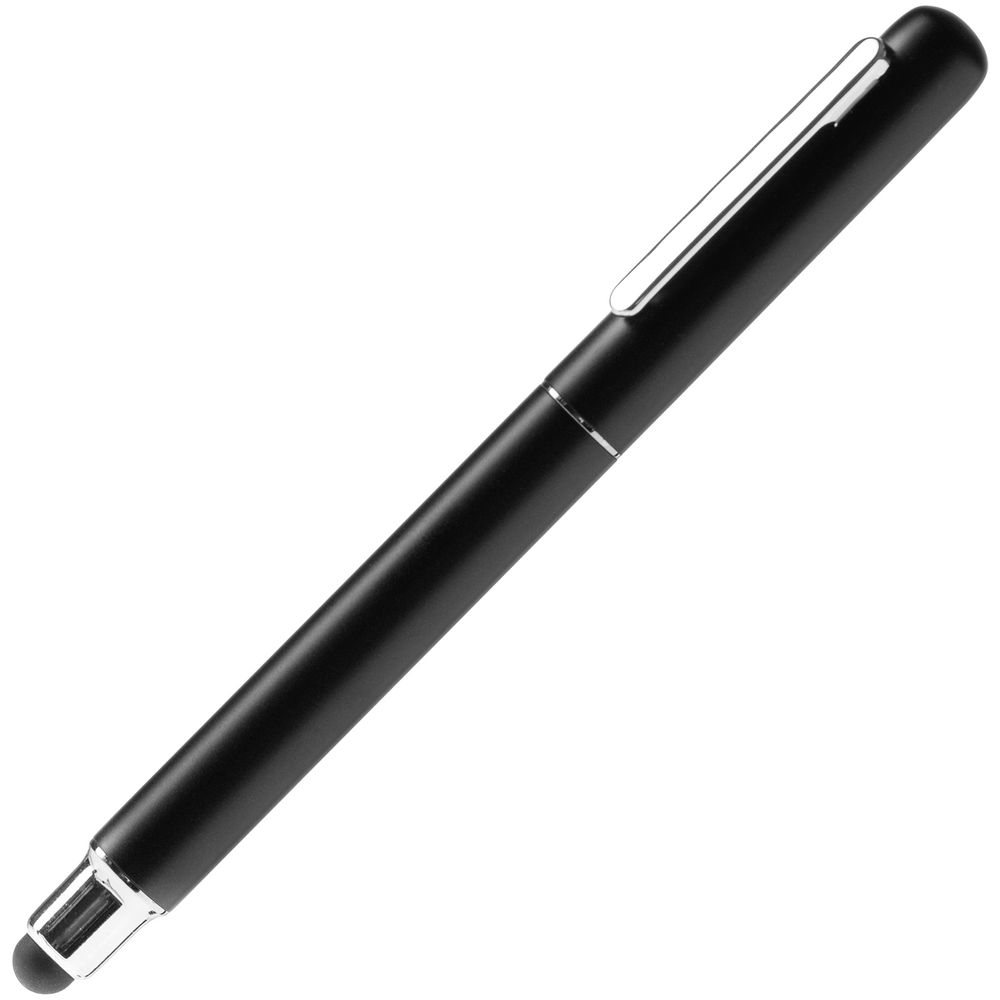 Роллер Scribo со стилусом, матовый черный / Миниатюра WWW (1000)