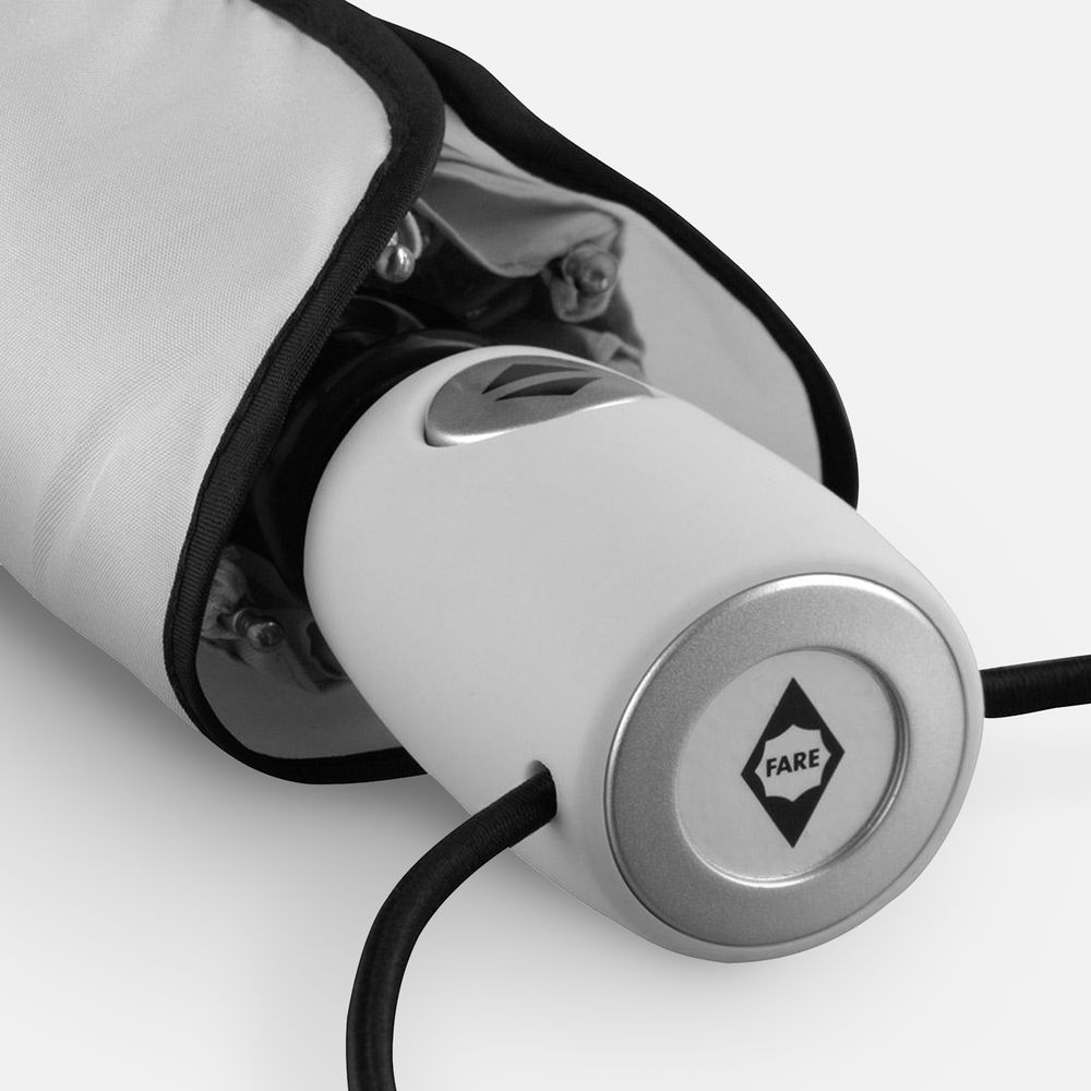 Зонт складной AOC, светло-серый / Миниатюра WWW (1000)