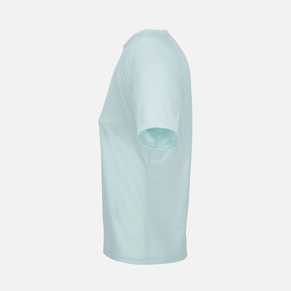 Футболка спортивная женская Vortex Women, зелено-голубая / Миниатюра WWW (1000)