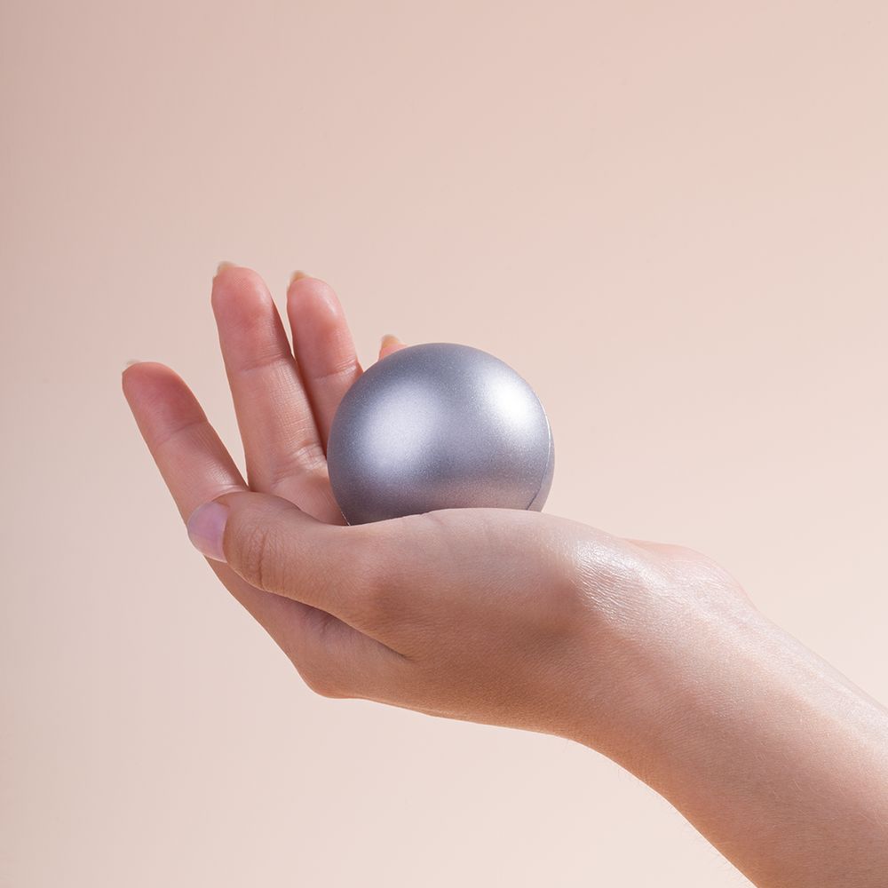 Антистресс Mash, серебристый ver.2 / Миниатюра WWW (1000)