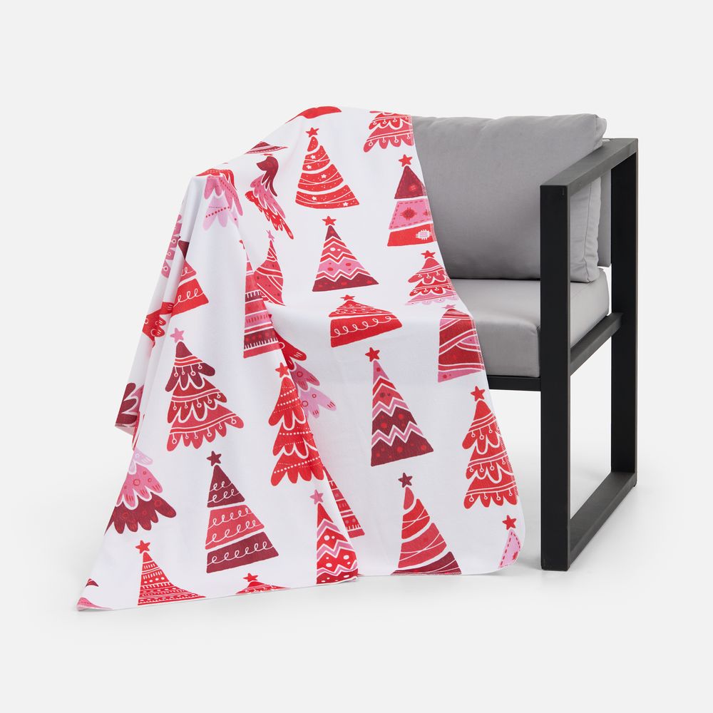 Флисовый плед Imaginario, красный / Миниатюра WWW (1000)