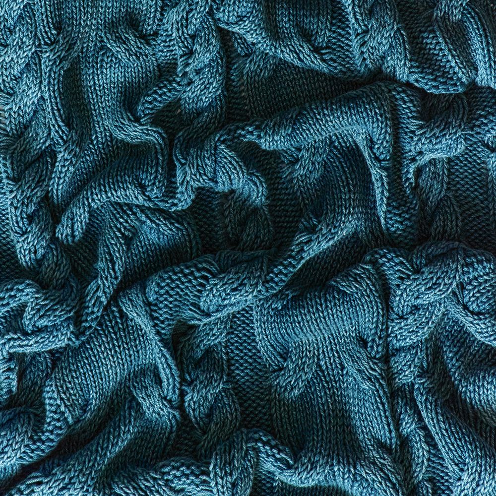 Плед Hygge, темно-зеленый / Миниатюра WWW (1000)