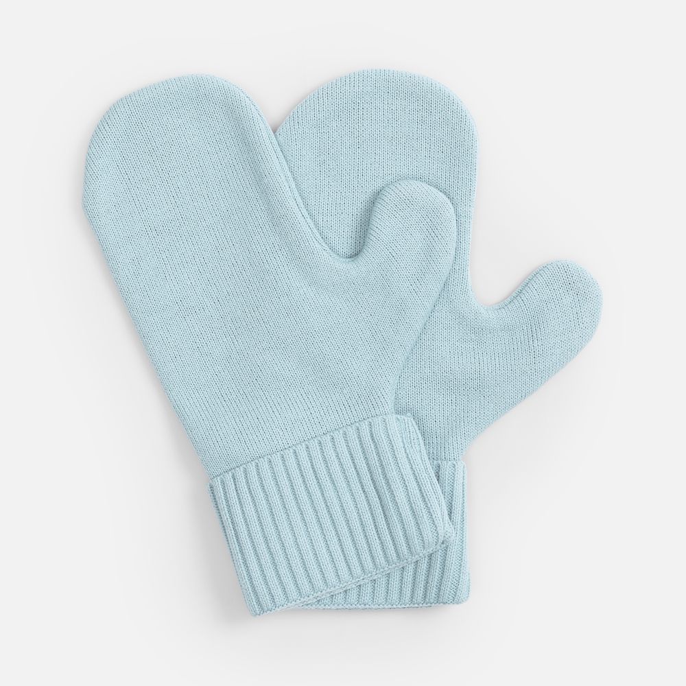 Варежки Yong, светло-голубые / Миниатюра WWW (1000)