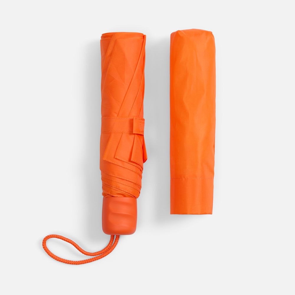 Зонт складной Basic, ver.2, оранжевый / Миниатюра WWW (1000)
