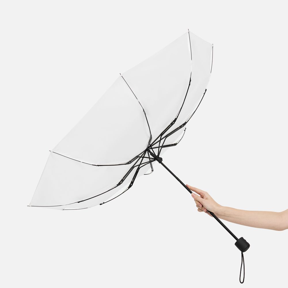 Зонт складной Basic, ver.2, белый / Миниатюра WWW (1000)