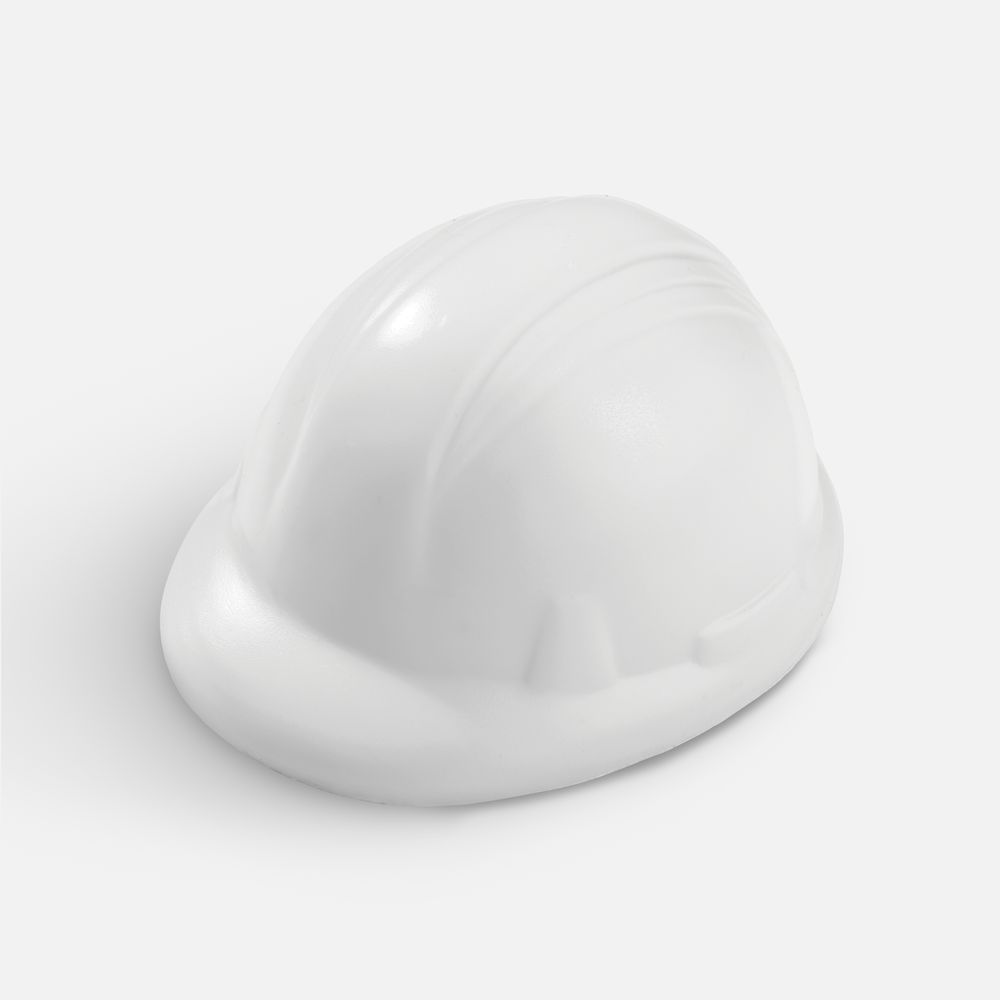 Антистресс «Каска», белый / Миниатюра WWW (1000)