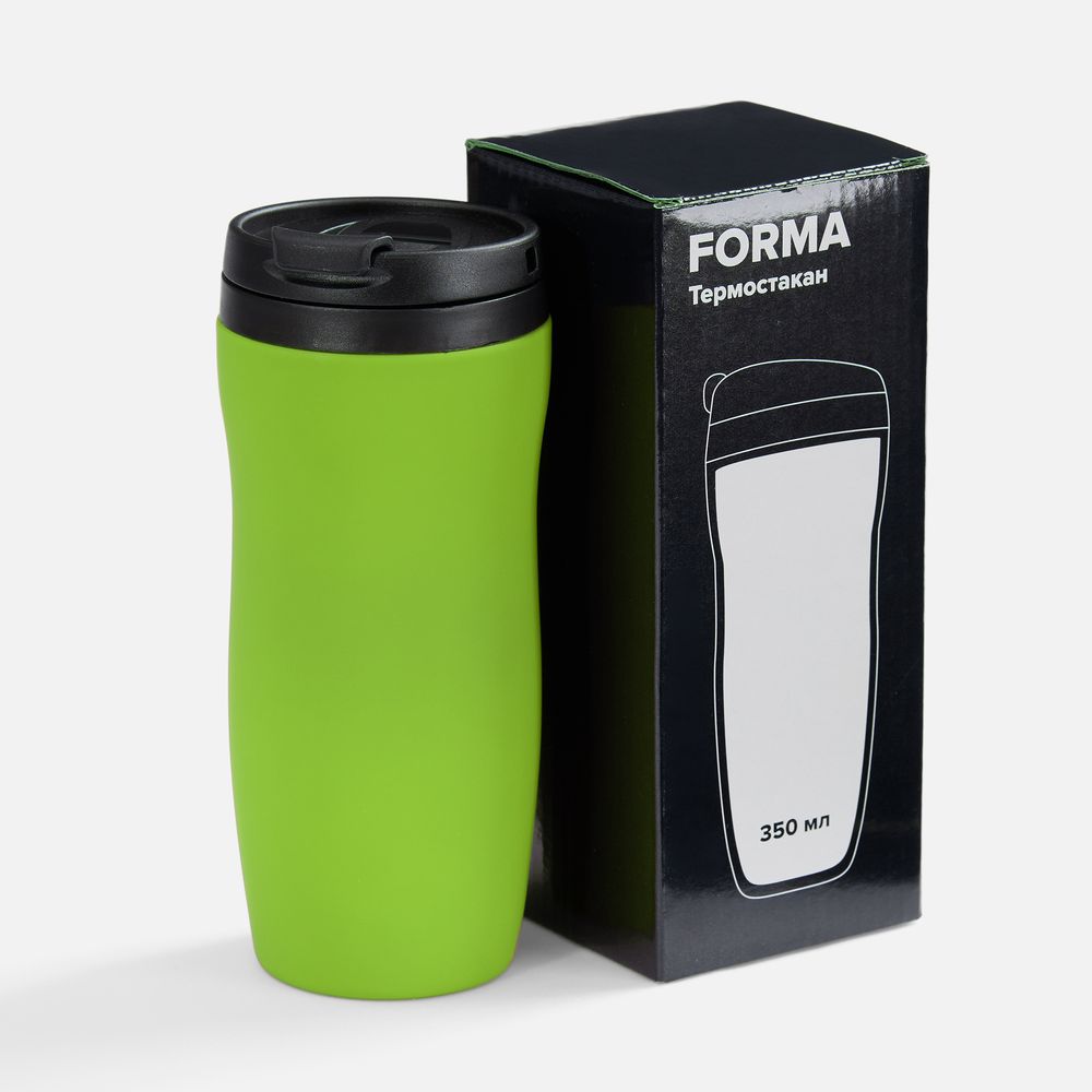 Термостакан Forma, зеленое яблоко / Миниатюра WWW (1000)
