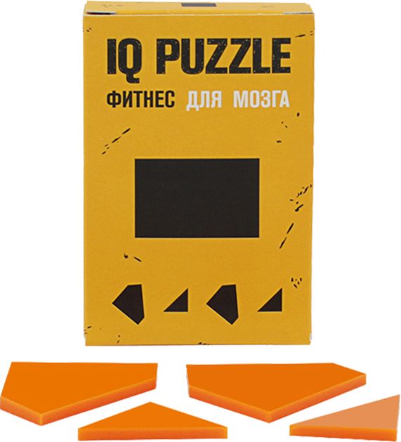 Заказать Головоломка IQ Puzzle Figures, прямоугольник с нанесением логотипа!
