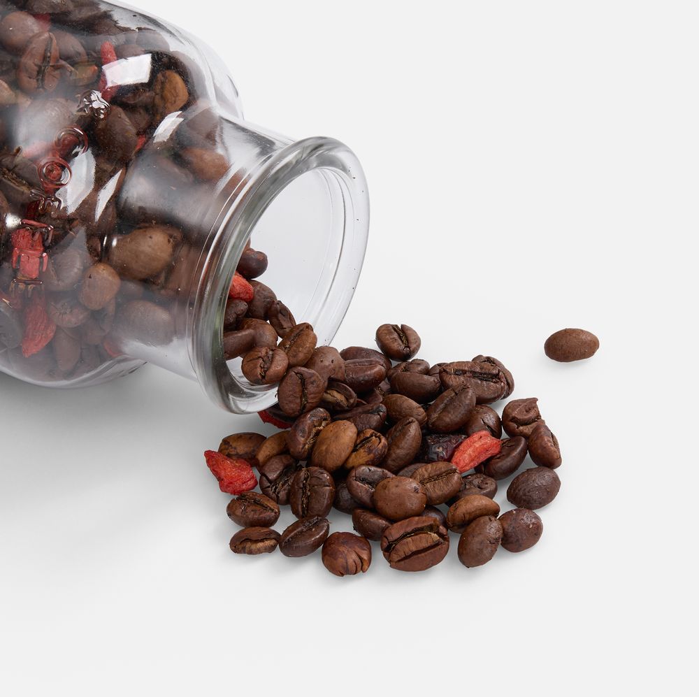 Кофе в зернах Coffeedence, с ягодами годжи / Миниатюра WWW (1000)