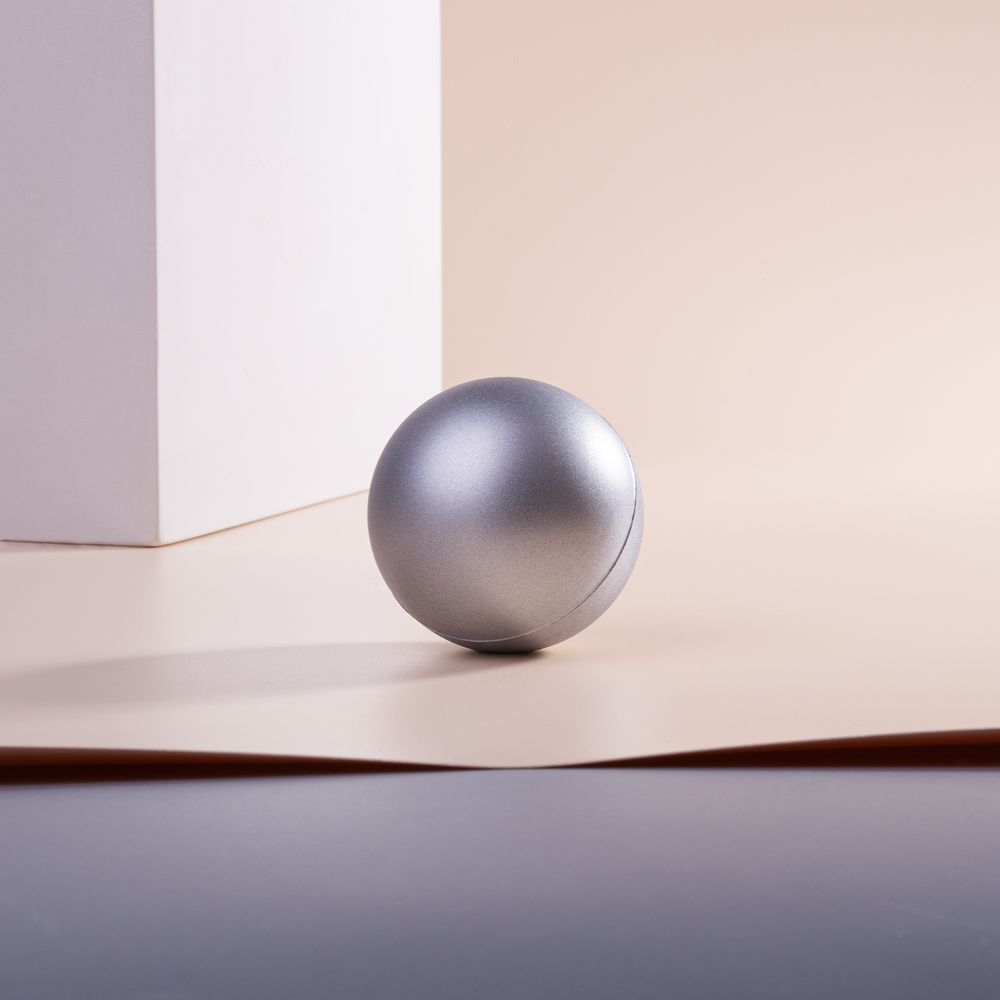 Антистресс Mash, серебристый ver.2 / Миниатюра WWW (1000)