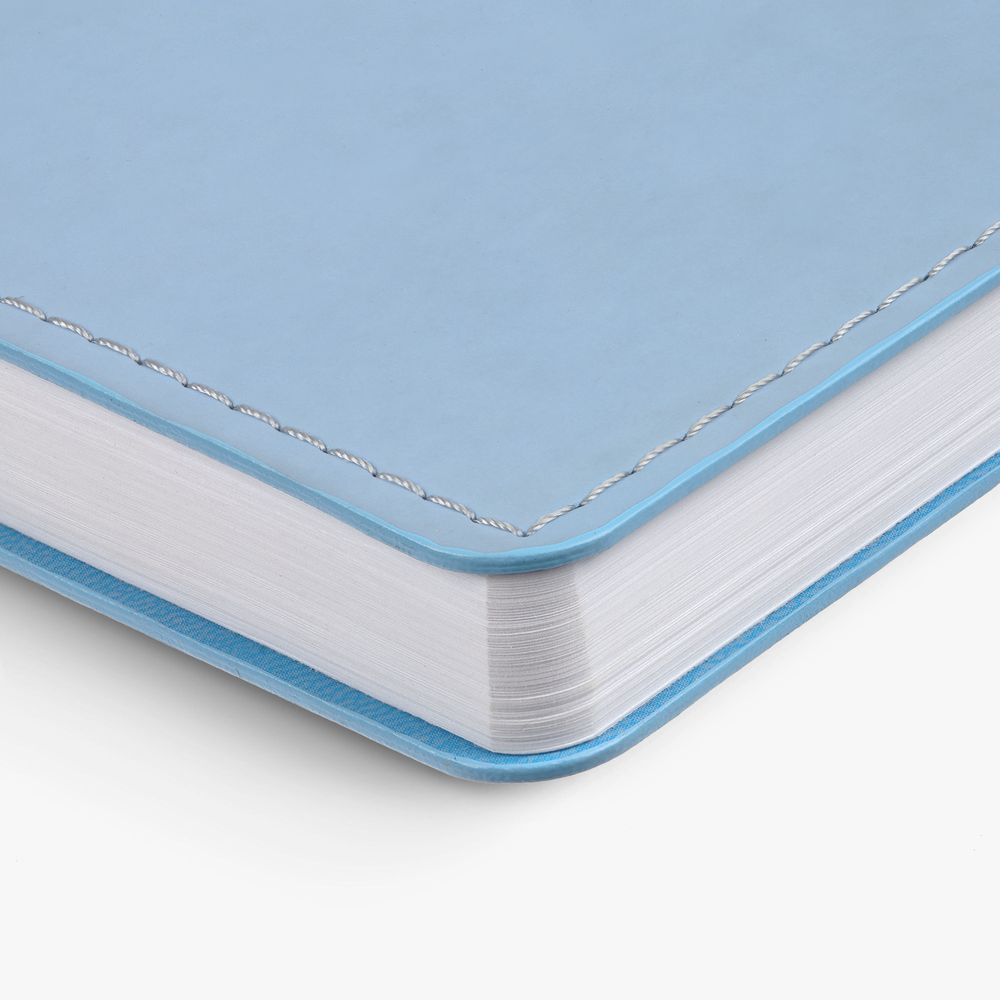 Ежедневник Tact, недатированный, голубой / Миниатюра WWW (1000)