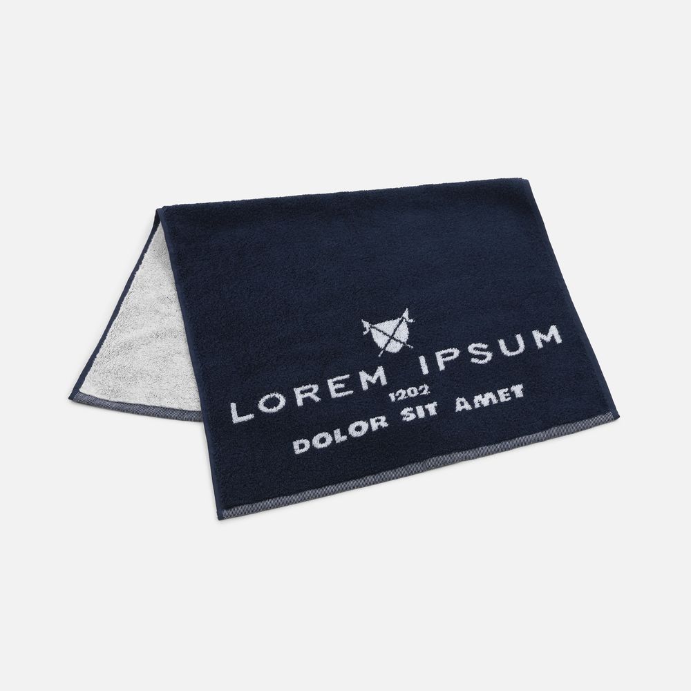 Полотенце на заказ Surpass с пестротканым логотипом, среднее / Миниатюра WWW (1000)