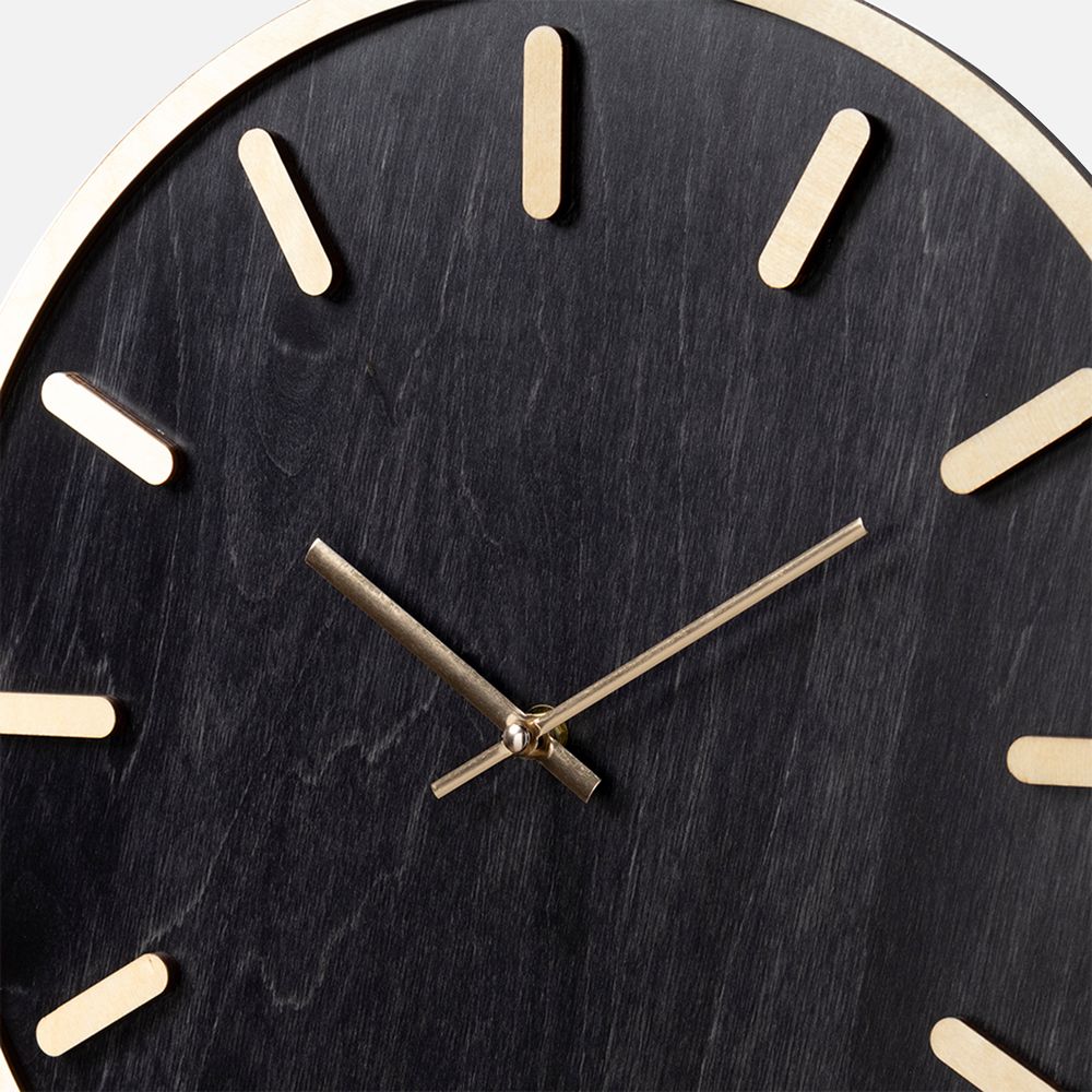 Часы Timefolio, черные / Миниатюра WWW (1000)