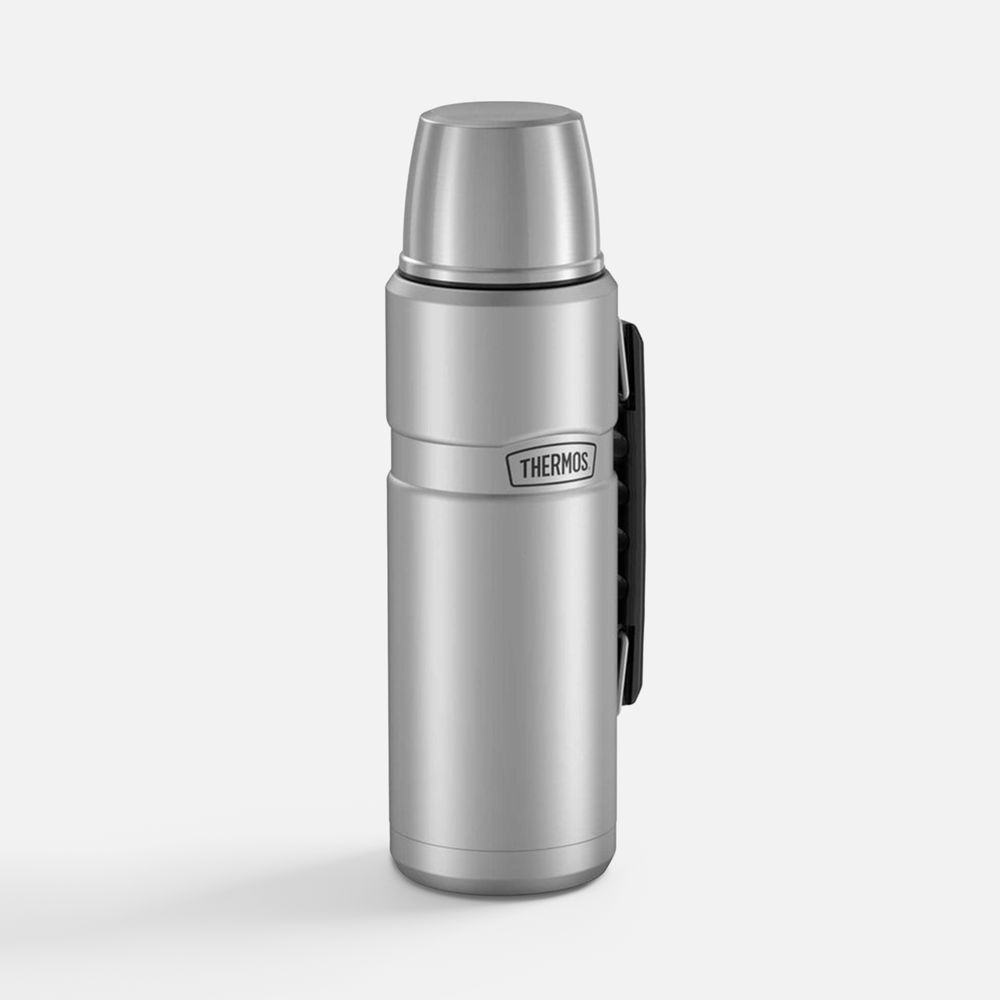 Термос King 1200, серебристый (стальной) / Миниатюра WWW (1000)