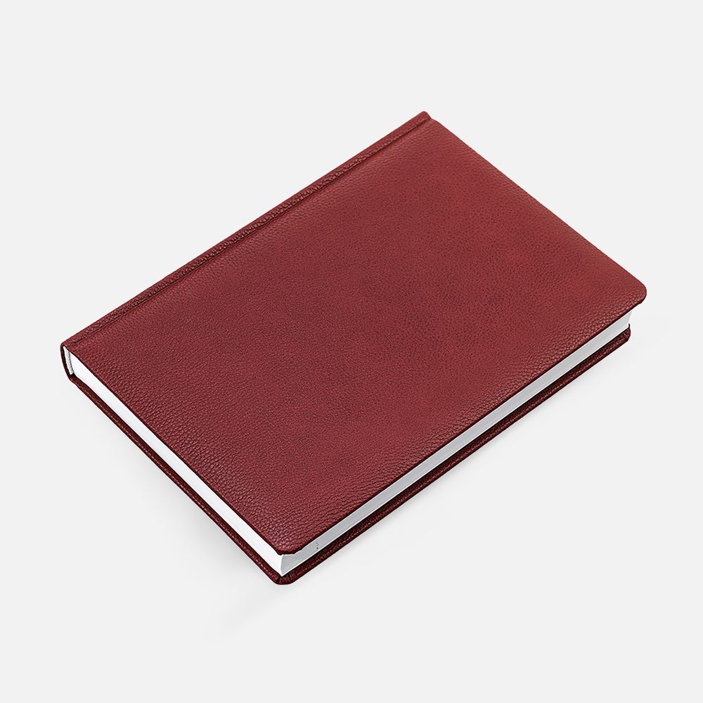 Ежедневник Sagrin, недатированный, красный / Миниатюра WWW (1000)