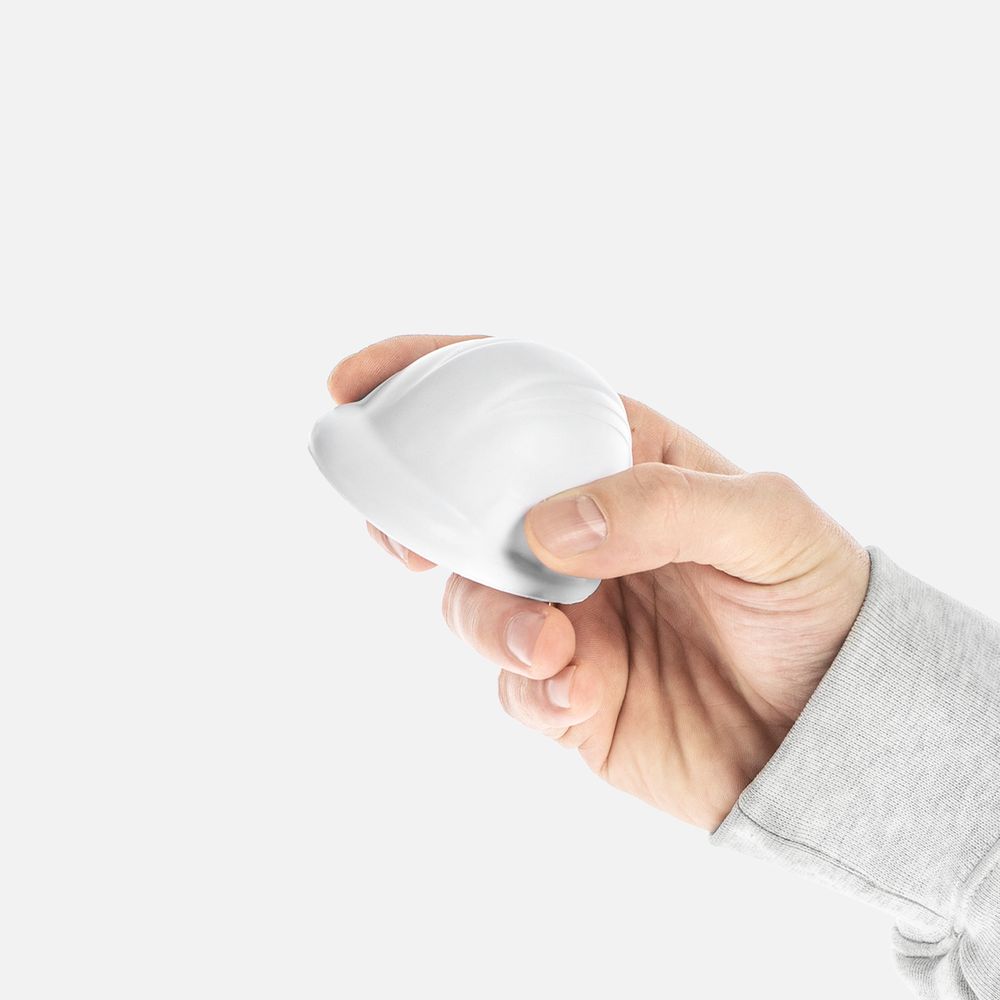 Антистресс «Каска», белый / Миниатюра WWW (1000)