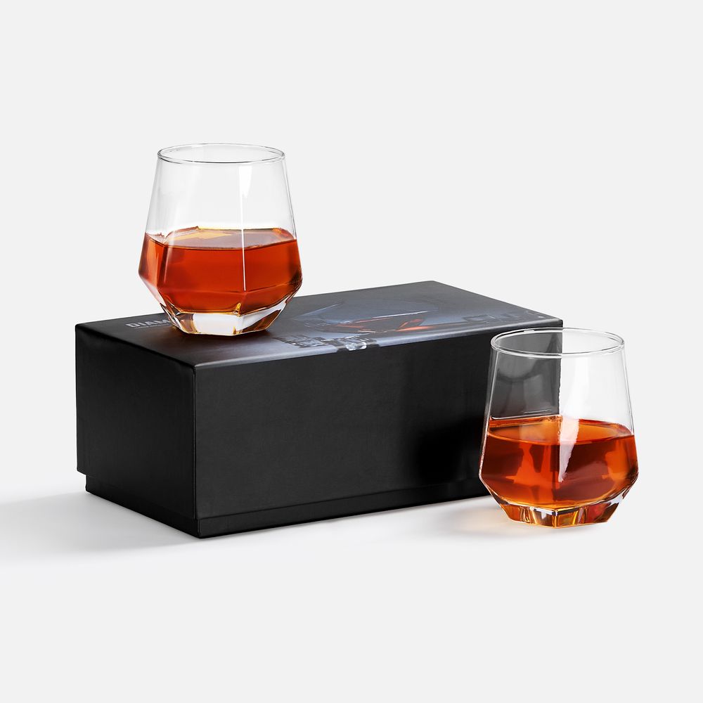 Набор из двух бокалов Diamond Cut / Миниатюра WWW (1000)