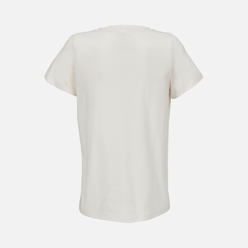 Футболка женская Regent Women с V-образным вырезом, молочно-белая / Миниатюра WWW (1000)