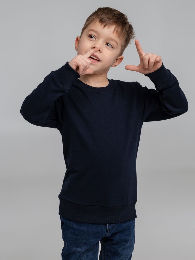 Свитшот детский Toima Kids, темно-синий / Миниатюра WWW (1000)