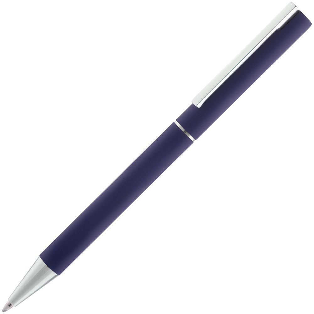 Ручка шариковая Blade Soft Touch, синяя / Миниатюра WWW (1000)