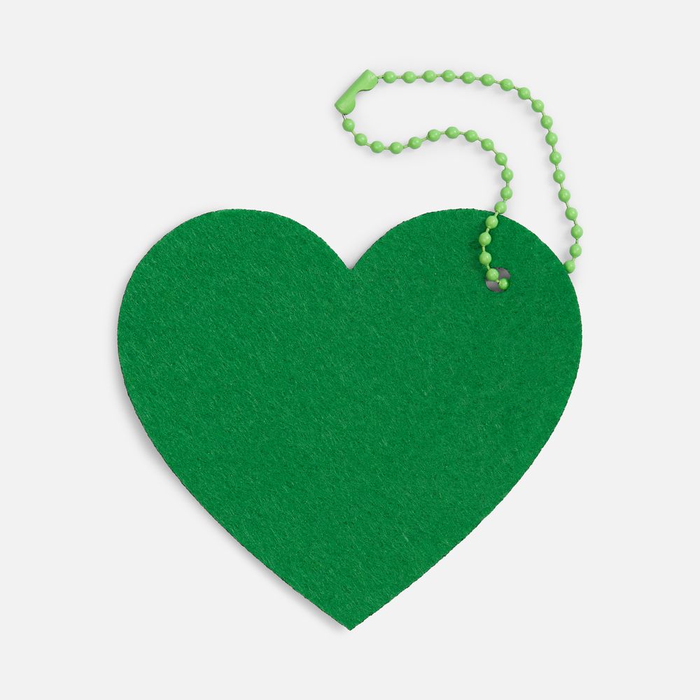 Шеврон из фетра Felt M, зеленый / Миниатюра нанесения (1000)