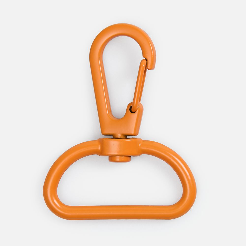 Застежка-карабин Snap Hook, L, оранжевая / Миниатюра WWW (1000)