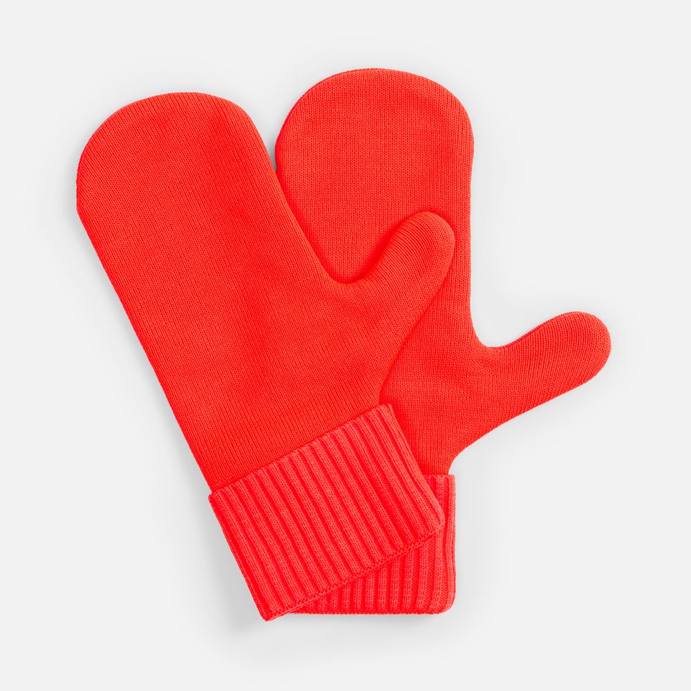 Варежки Yong, ярко-красные (кармин) / Миниатюра WWW (1000)