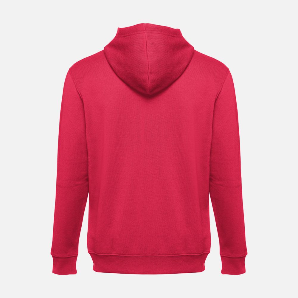 Толстовка мужская на молнии с капюшоном Amsterdam, красная / Миниатюра WWW (1000)