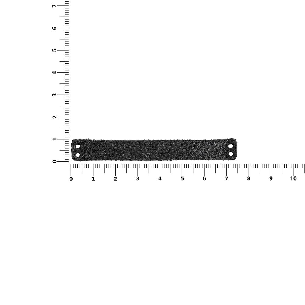 Лейбл кожаный Beta, XS, черный / Миниатюра WWW (1000)