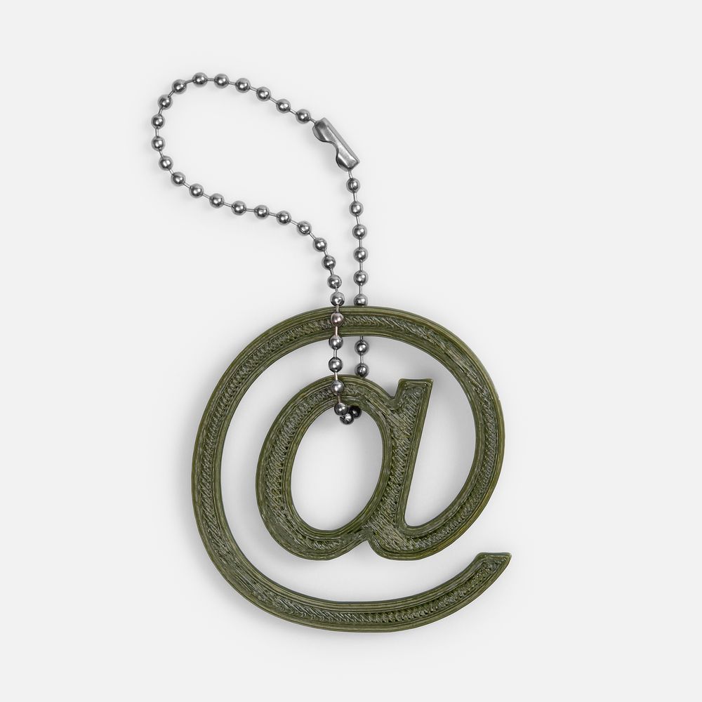 Подвеска Symbol, 3D-печать на заказ, коммерческое at / Миниатюра WWW (1000)