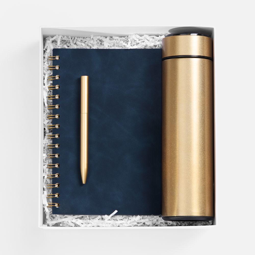 Набор Spiral Gold, синий / Миниатюра WWW (1000)