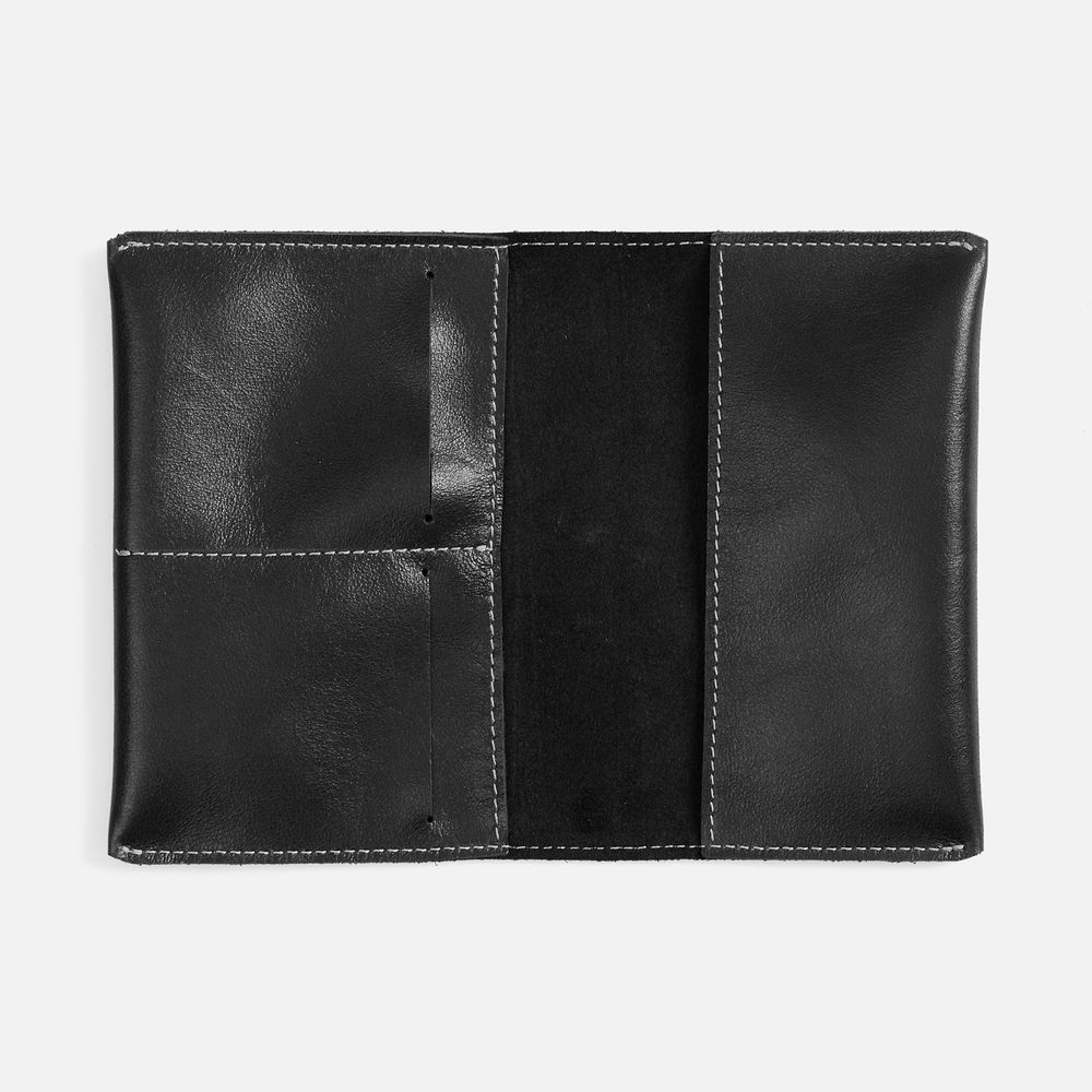 Обложка для паспорта Apache ver.2, черная / Миниатюра WWW (1000)