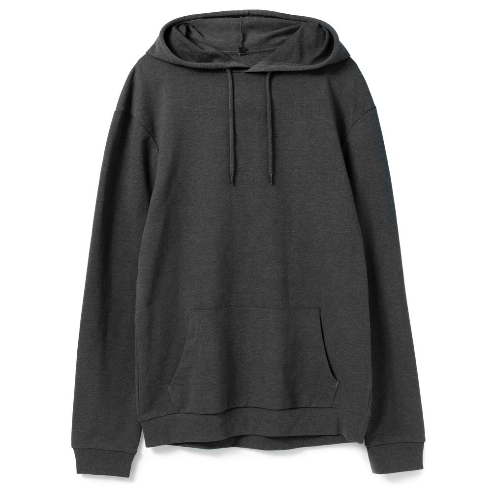 Толстовка с капюшоном унисекс Hoodie, серый меланж (антрацит) / Миниатюра WWW (1000)