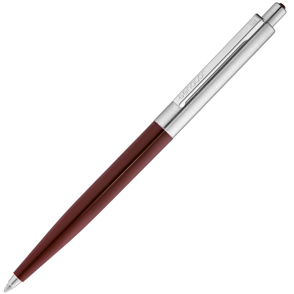 Ручка шариковая Senator Point Metal, красная / Миниатюра WWW (1000)