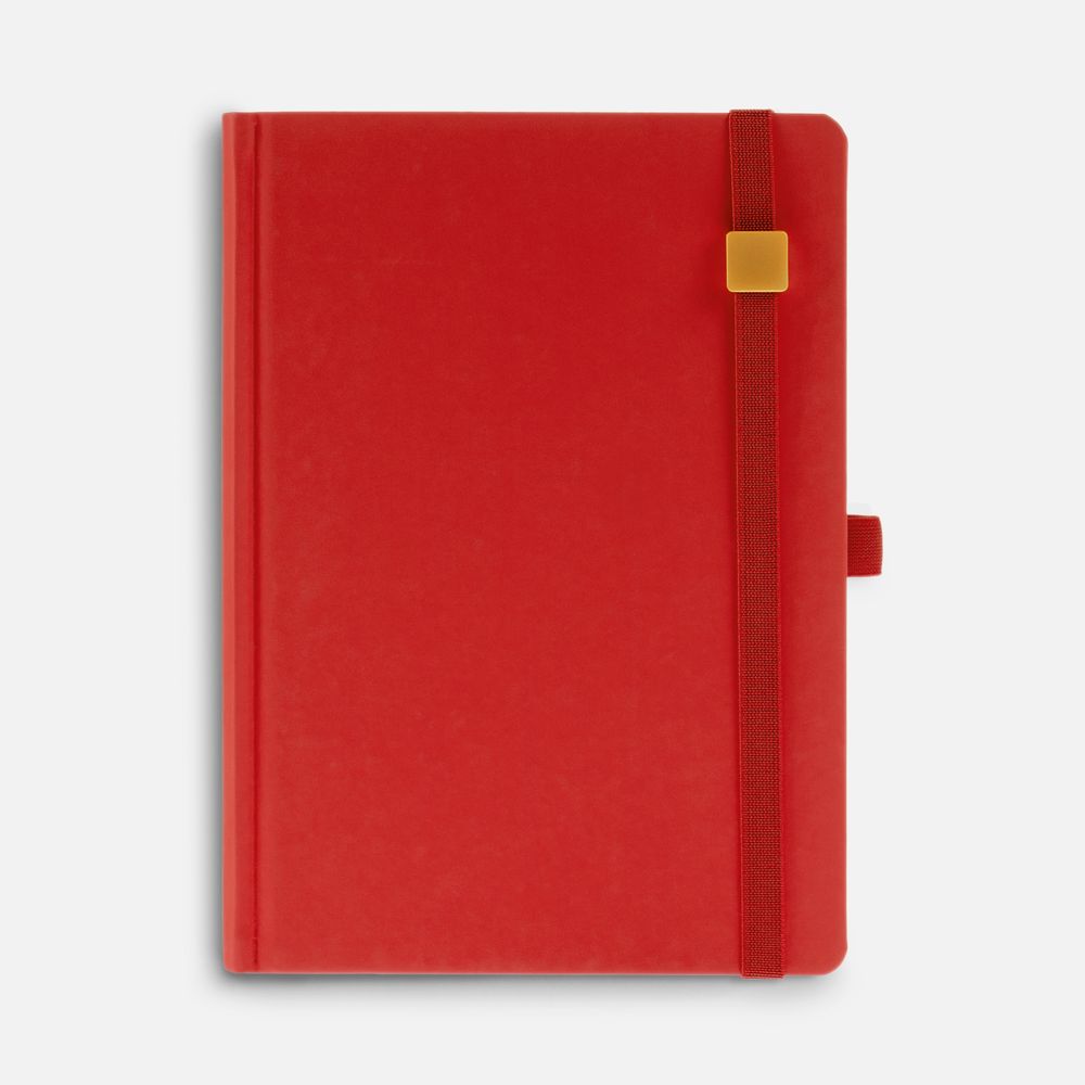 Ежедневник Favor Gold, недатированный, красный / Миниатюра WWW (1000)
