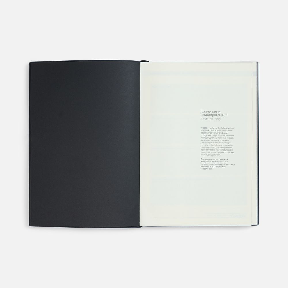 Ежедневник Avila, недатированный, синий / Миниатюра WWW (1000)